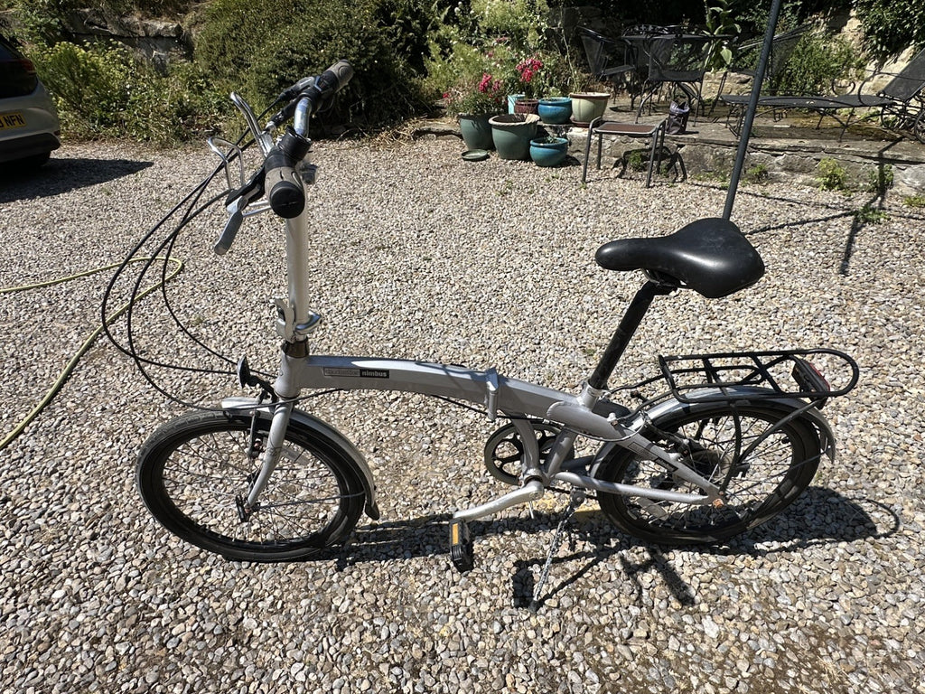 Claud Butler Nimbus Folding Bike - Lightweight Aluminium- Ready To Ride Bicycle