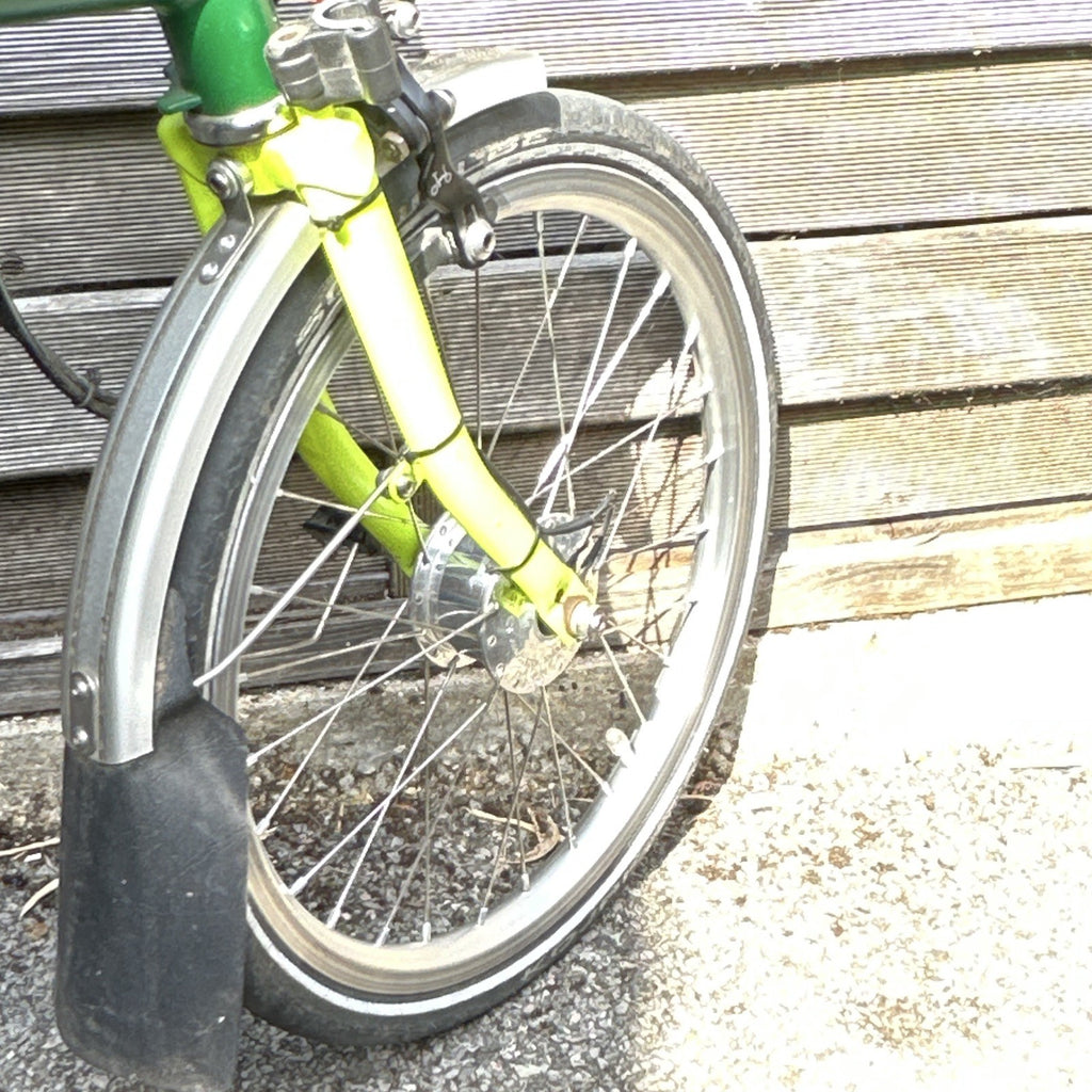 Brompton M6L Green / Lime Green Folding Bike (6 Speed) 2018