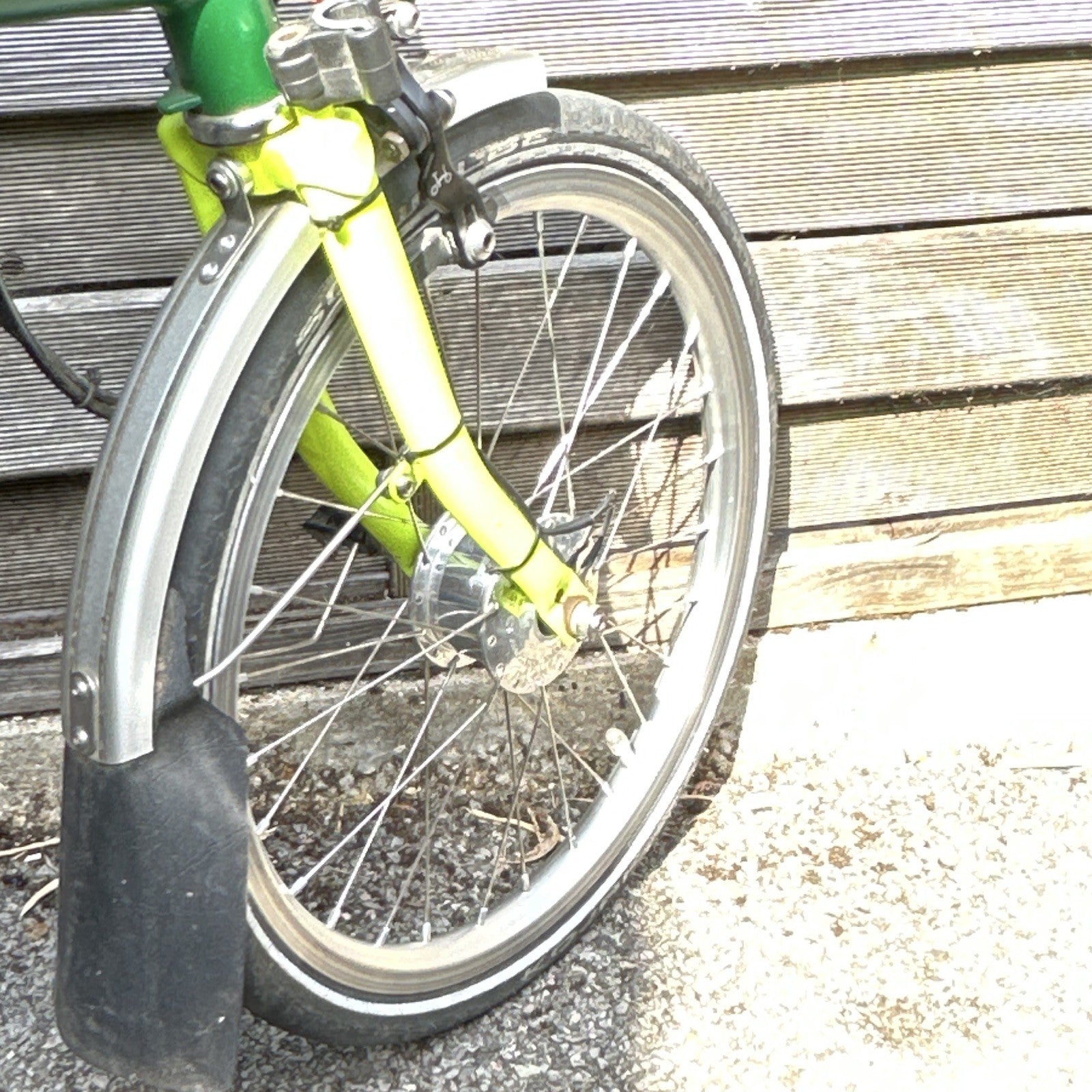 Brompton M6L Green / Lime Green Folding Bike (6 Speed) 2018