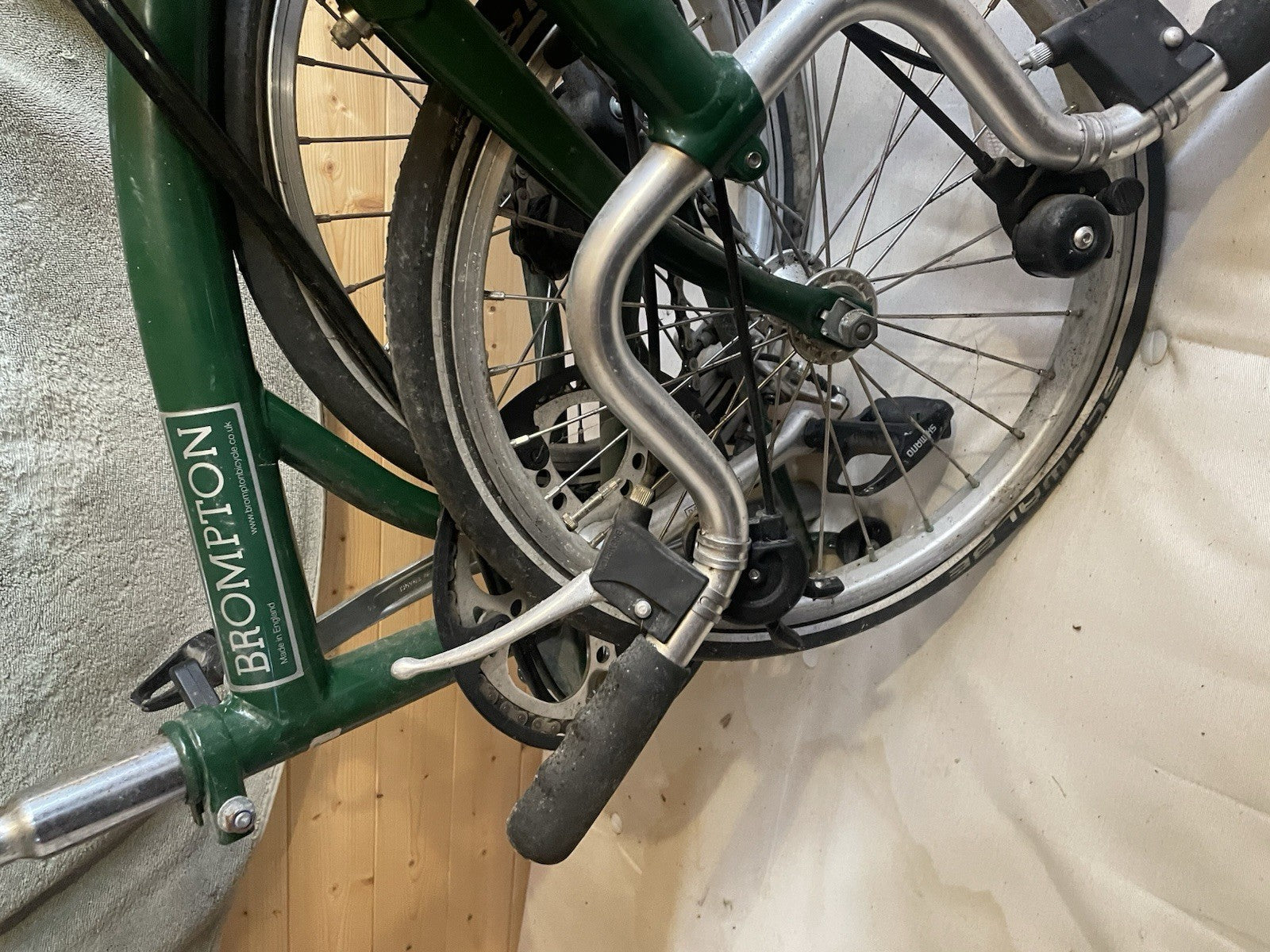 Brompton Folding Bike 3-Speed Racing Green