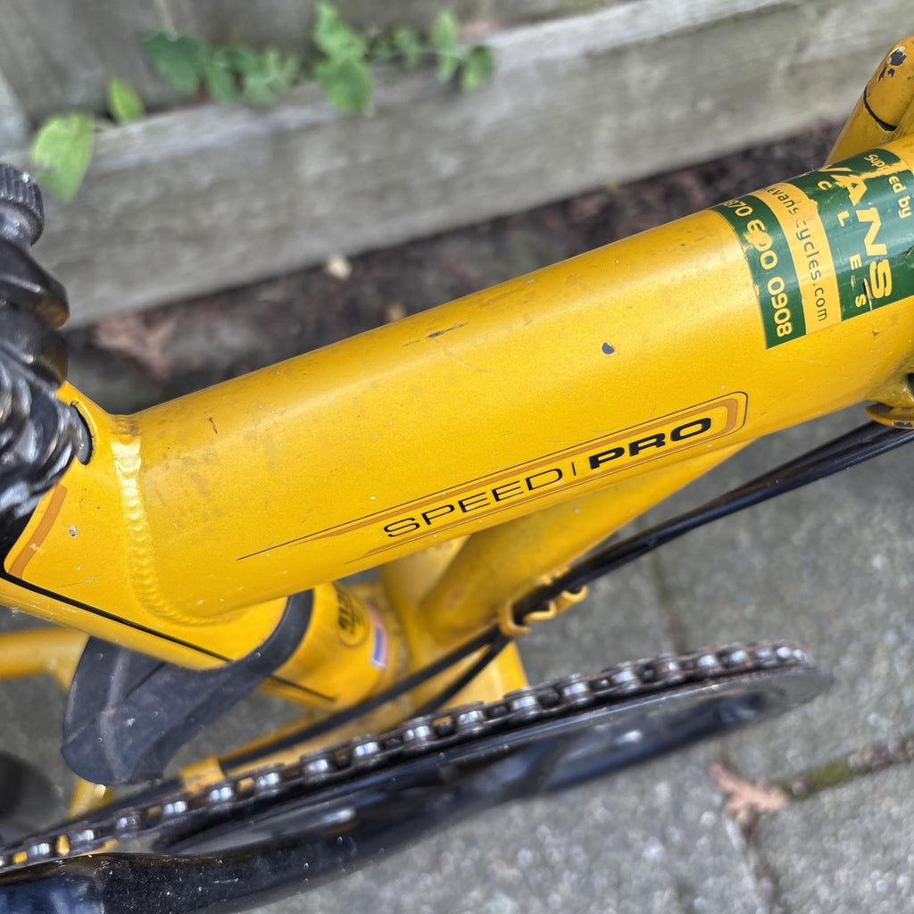 Dahon Speed Pro -7 Speed Folding Bike In Yellow