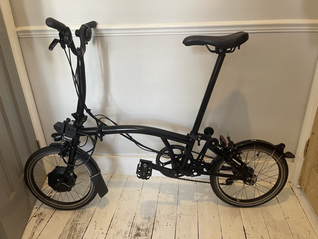 Brompton C Line 6 Speed Folding Bike 2022 - Black - New RRP £2995