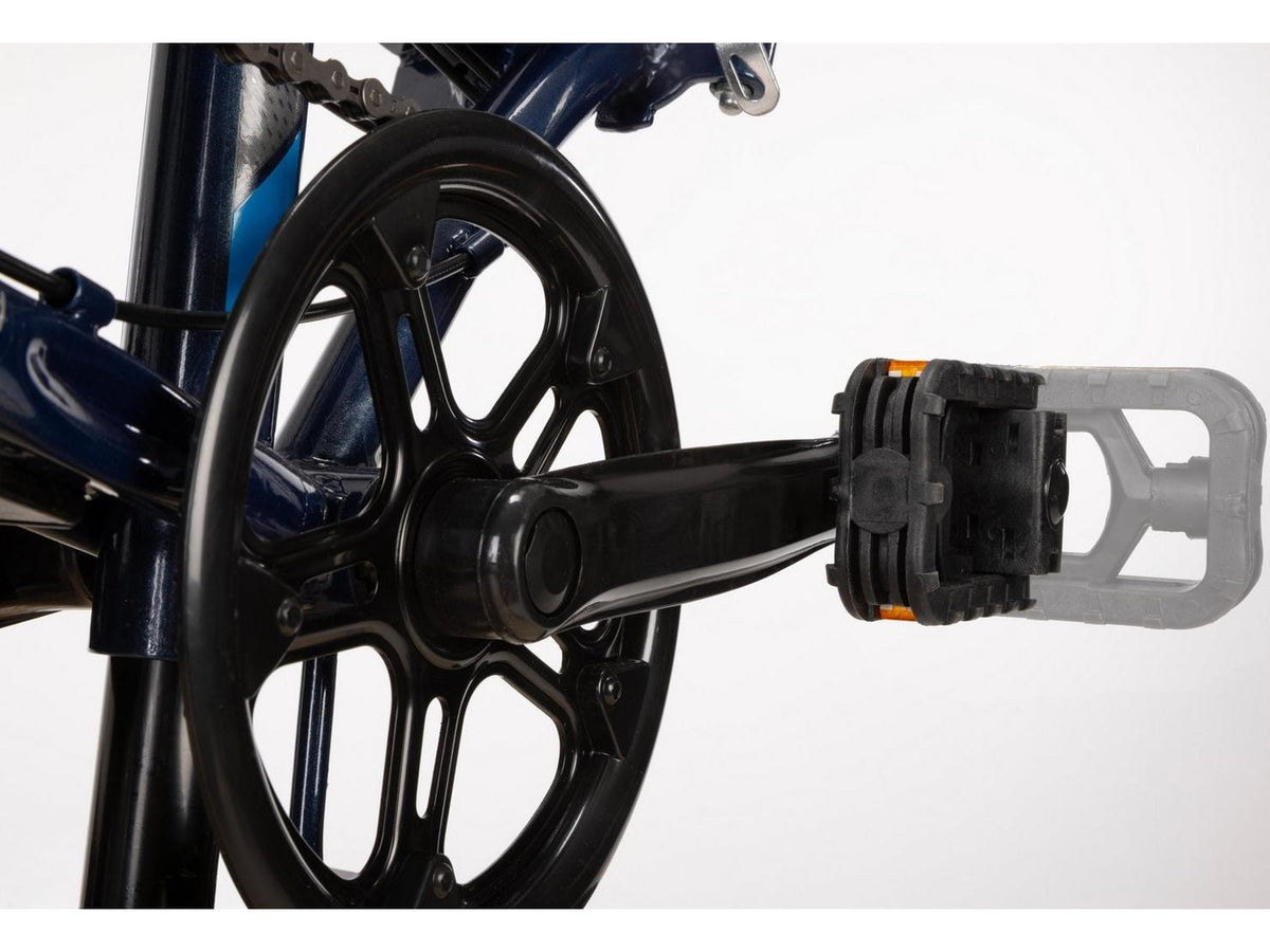 Apollo Transport 20in-Wheel 6-Speed Unisex Folding Bike - One Size - Navy A