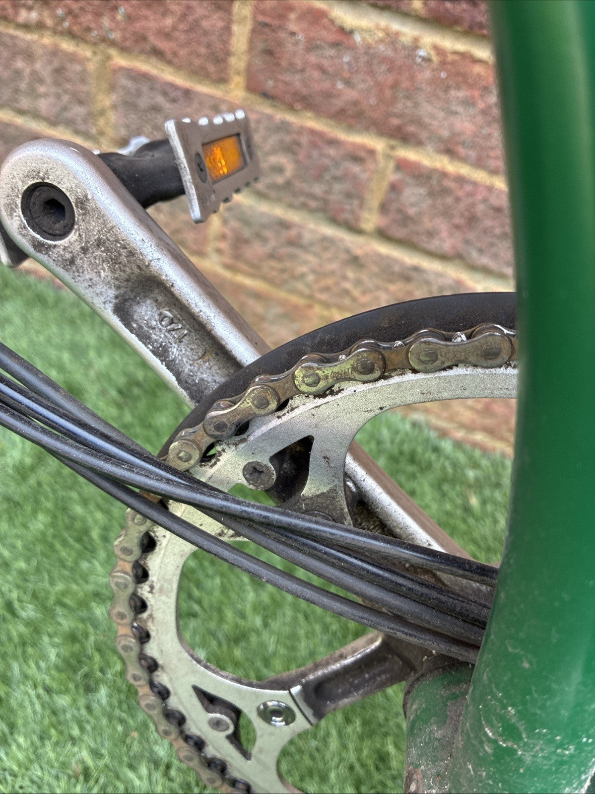 Brompton folding bike, 6 speed, British racing Green, See Description