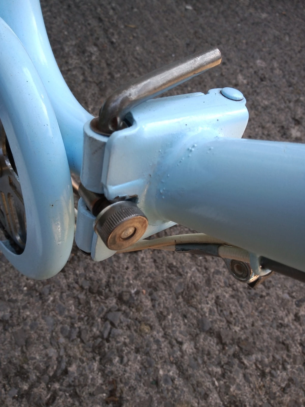 Folding Sicur Brevettato advertising bicycle
