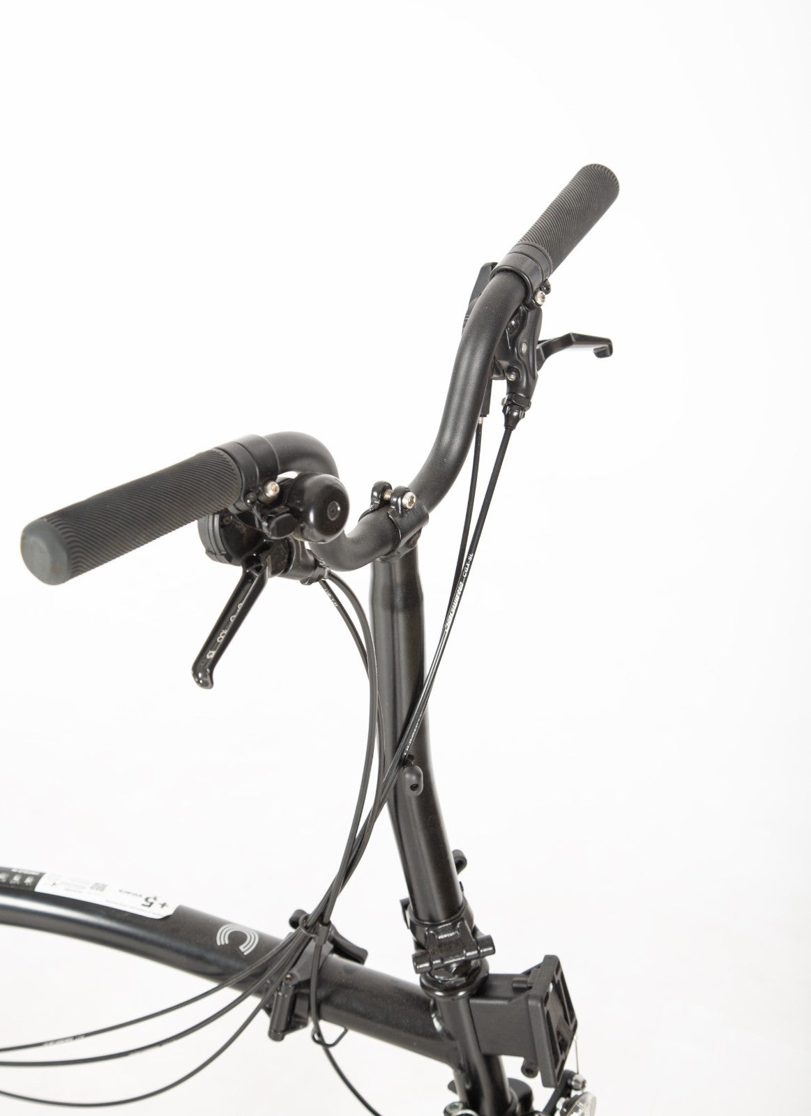 Brompton C Line 6 Speed Mid Bar Folding Bike, Steel Frame