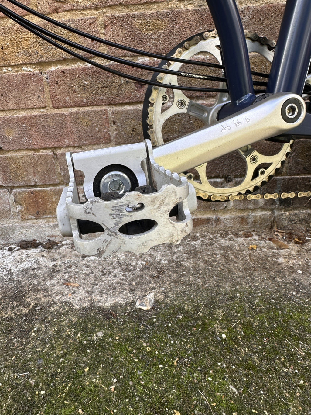 Brompton C Line Explore 2024 6-Speed, Tempest Blue, Excellent Condition, Lights