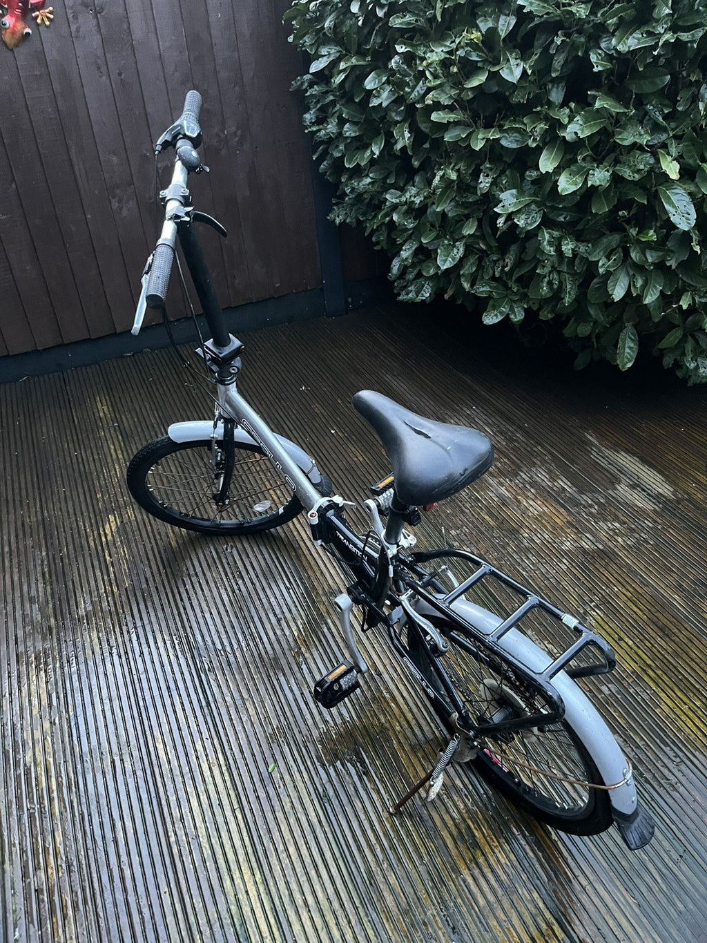 apollo transition folding bike 6 revoshift gears 20inch wheels adults unisex