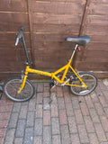Original 1990s Cresswell Micro Lite Folding Bike - Rare Single Speed