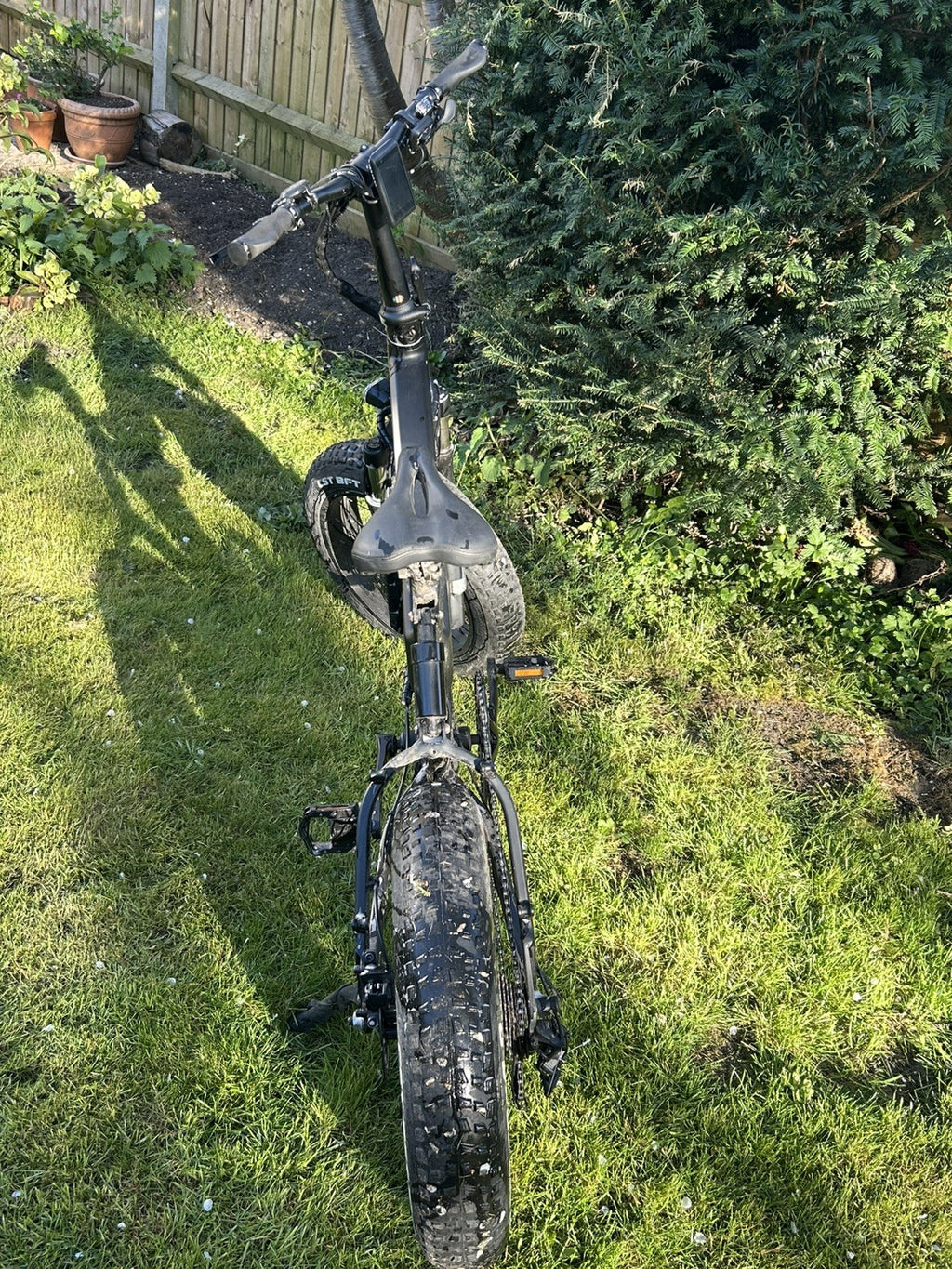 Mate X  750 Black. On road and off road. Folding bike
