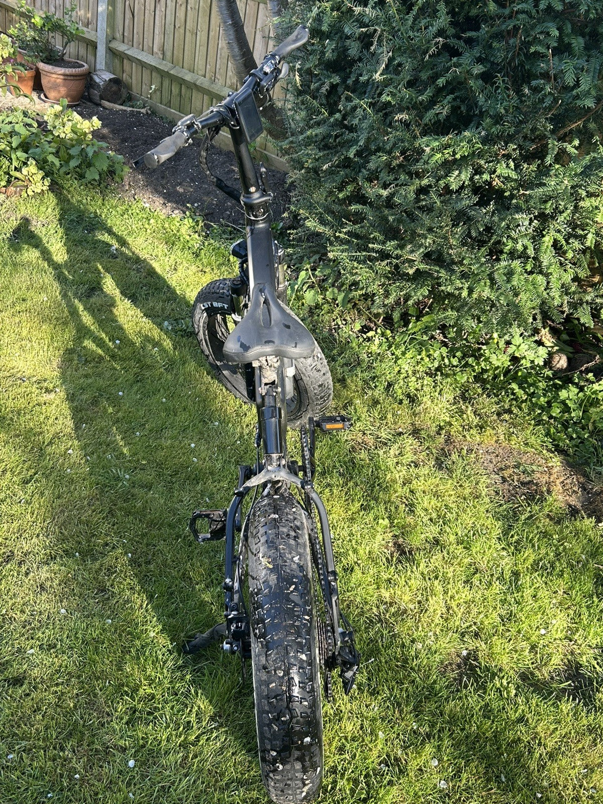 Mate X  750 Black. On road and off road. Folding bike