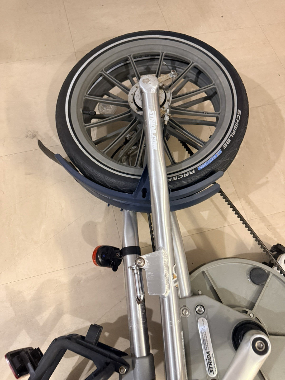 STRIDA Folding Belt Drive Commuting Bicycle
