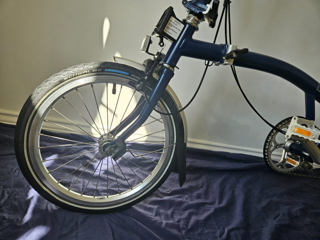 Brompton M3L - 3 Speed - C Line - Mid- Tempest Blue