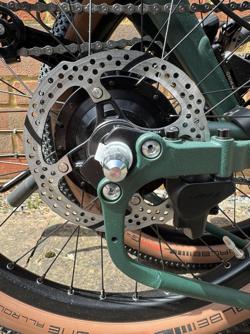 Unused, Brompton G-Line Folding Bike, Large, Forest Green