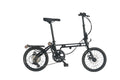 Folding Bicycle 16" Wheel Alloy 7SP Shimano Gear,3-Way Folding,DualDisc-16AF03BL