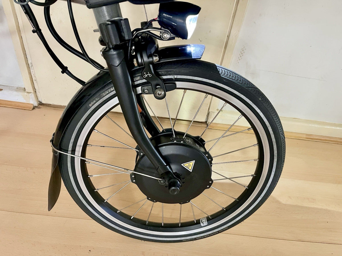 Brompton P Line 4-Speed Folding Bike Stormy Grey Excellent Condition