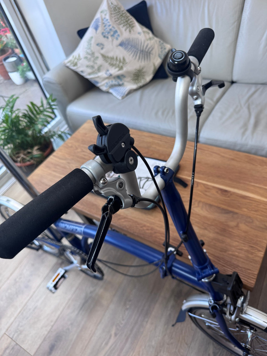 Brompton Folding Bicycle  - Blue - Original Paperwork included - Nice Condition!