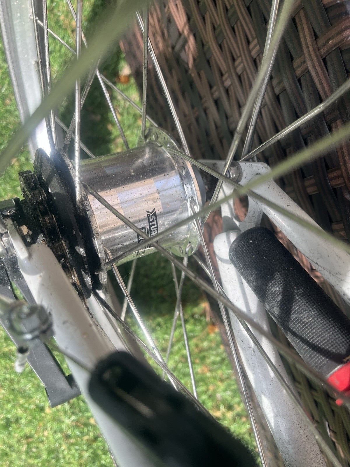 Brompton 3 Speed C - Line Folding Bicycle.