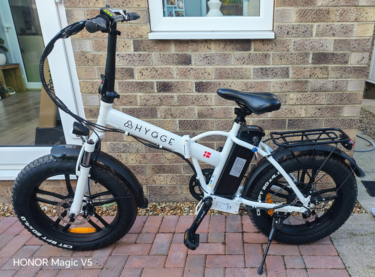 Hygge Vester Foldable Bike Heron White