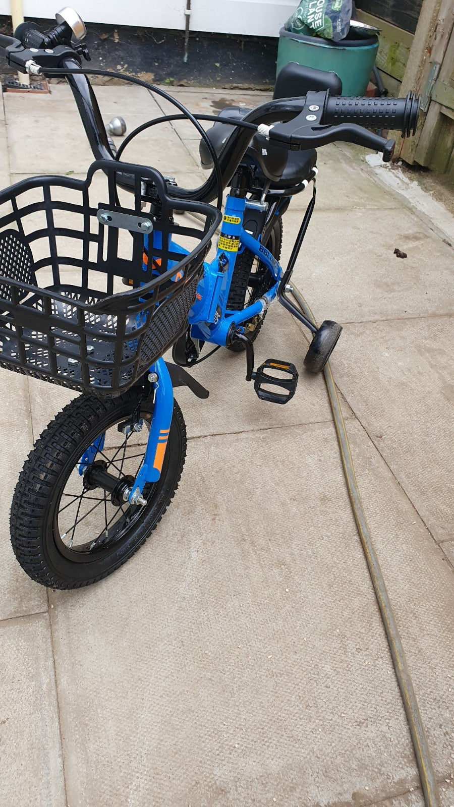 12inch Kids Bike Bicycle Children Boys Foldable Cycle Removable Stabiliser