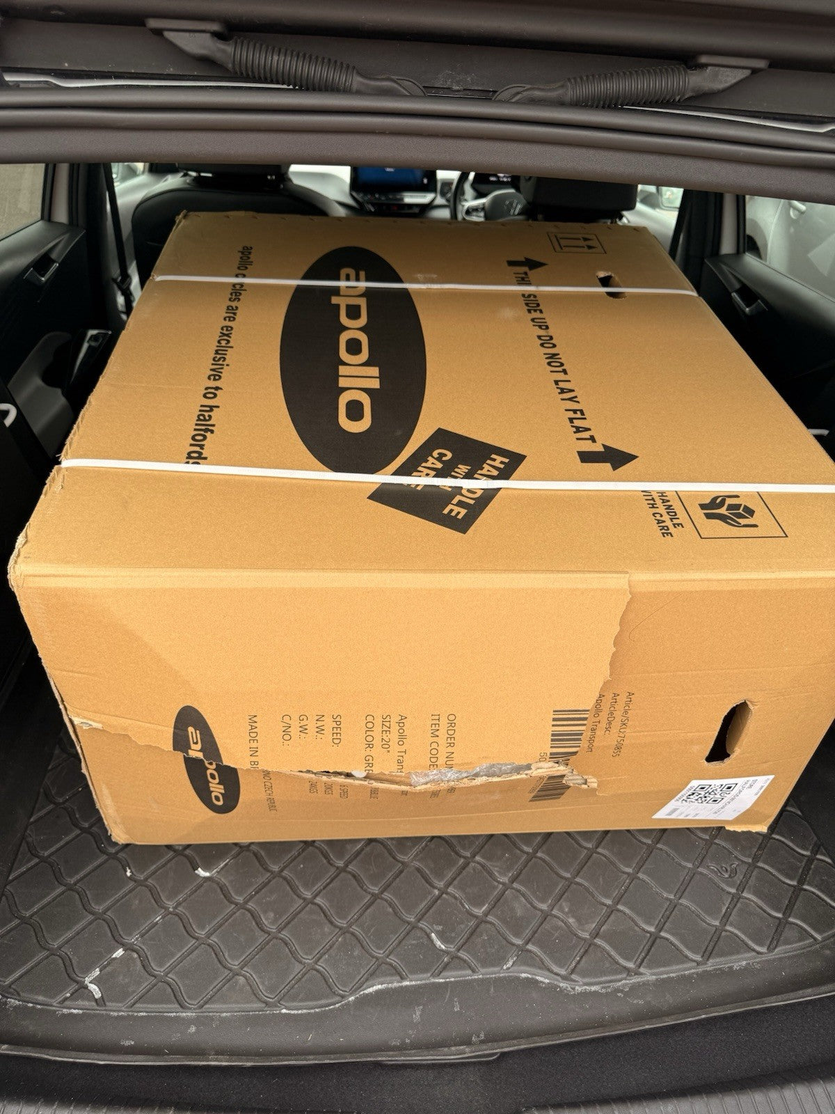 Apollo Folding Bike 20” – Foldable Compact Bicycle – Excellent Condition