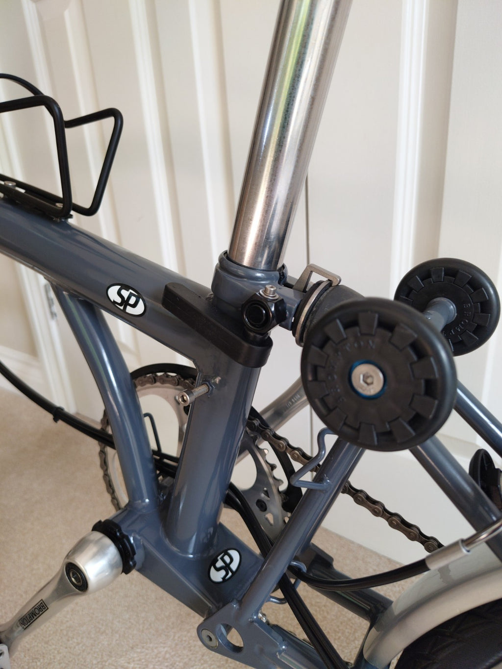 Extremely Rare Brompton Steve Parry Rohloff Test Ridden Only