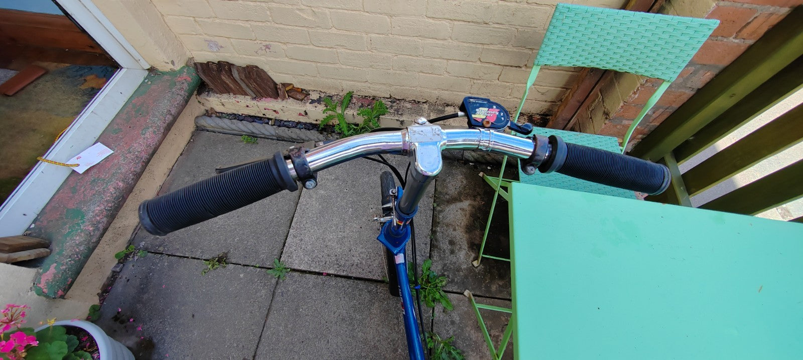 Dahon Folding Bicycle 16" Wheels Blue 3 speed Vintage GWO Collection Only Leics
