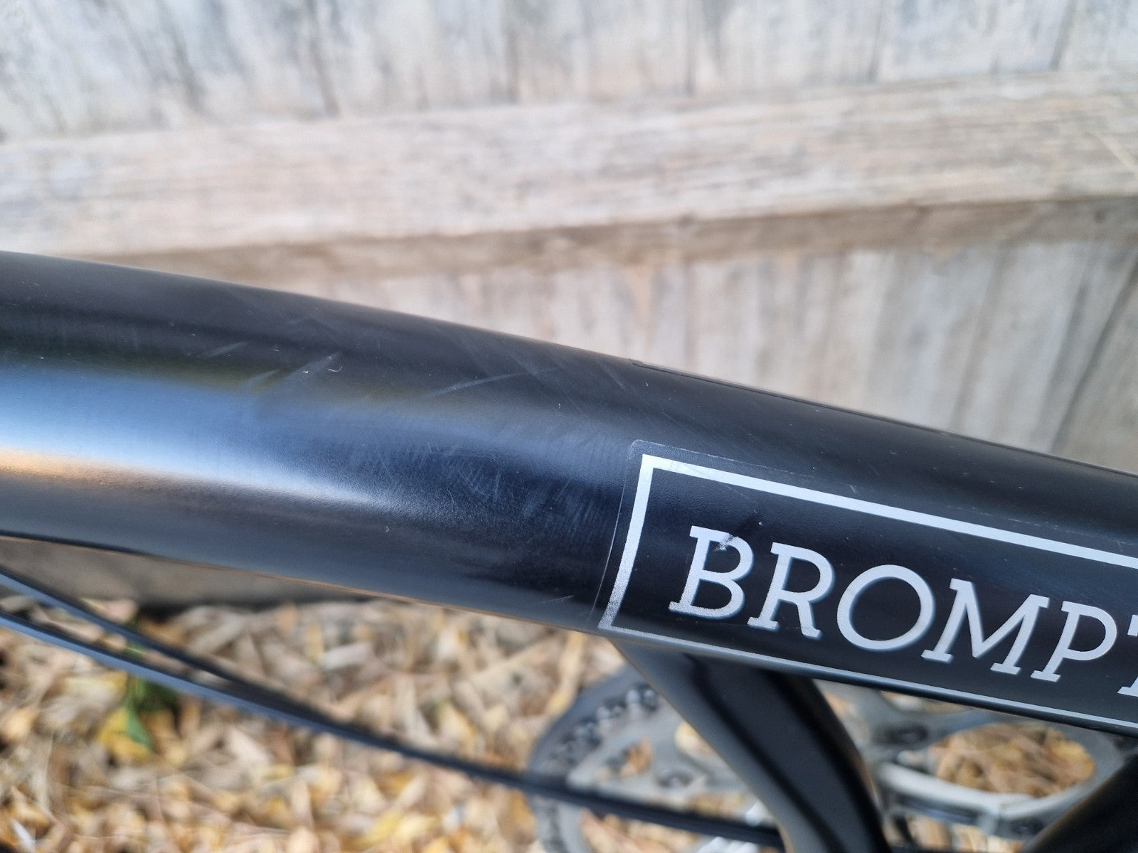 Brompton M3L black - 3 speed - thumb shifter
