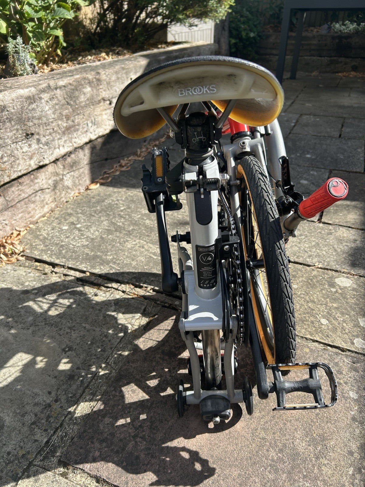 Brompton CHPT3 V4. Titanium 4 speed.