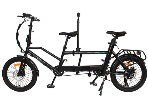 20" Folding Tandem bike,DISC,250W Rear Torque,36V 10AH, £600 off-E20TF01BLR
