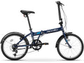 Apollo Transport 20in-Wheel 6-Speed Unisex Folding Bike - One Size - Navy A