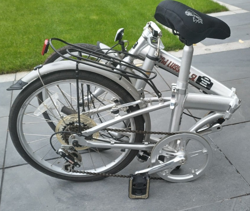 Brighton Bicycle Company Hand Luggage SL Folding Bicycle in Silver