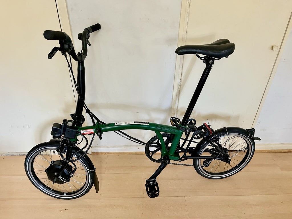 Brompton C Line 4-Speed Mid 00 Racing Green One Size Excellent Condition