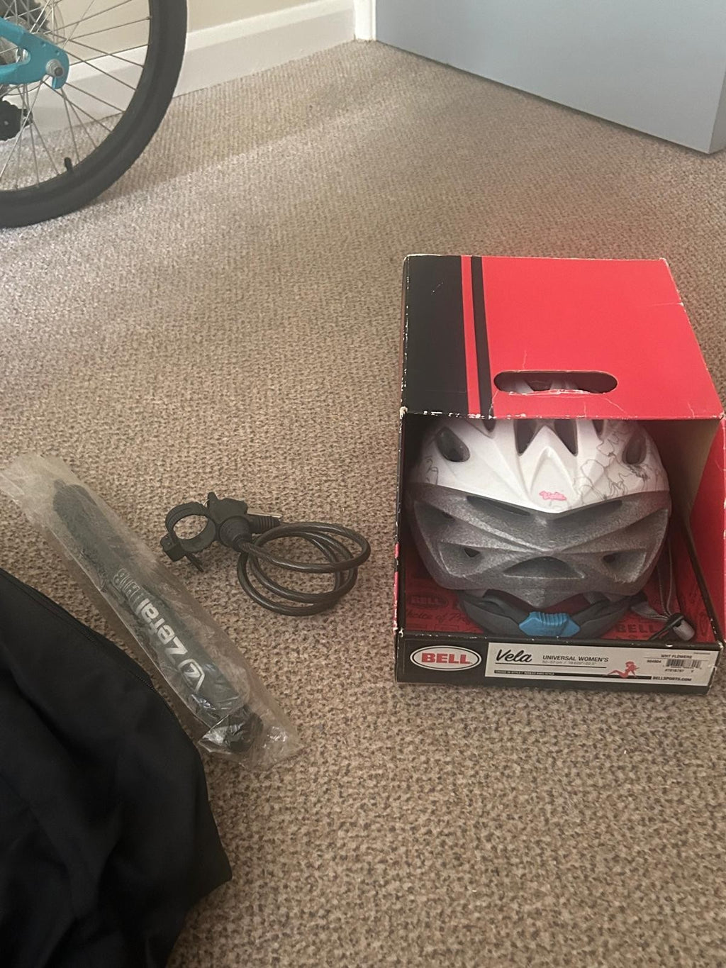 Python Foldable Bike and Accessories.