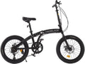20" Foldable Bike 7-Speed Commuter Lightweight Disc Brake Compact