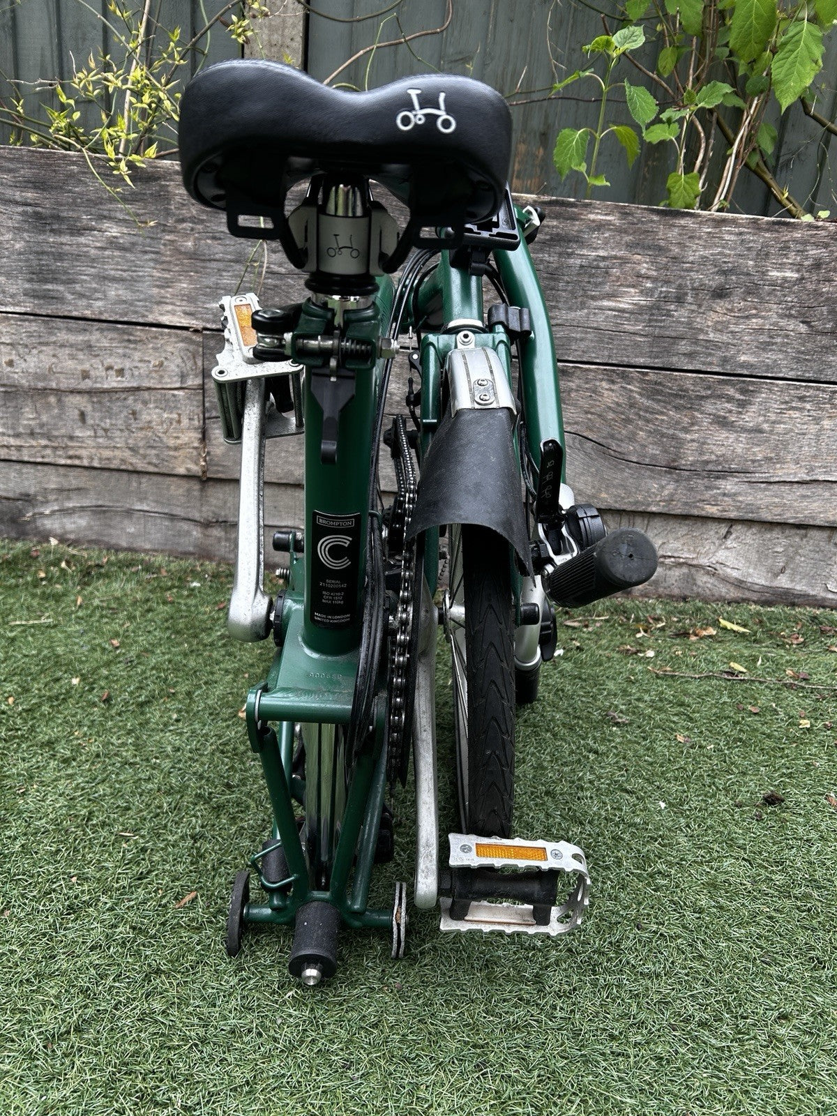 Brompton C Line 6-Speed 2021  Racing Green Folding Bike