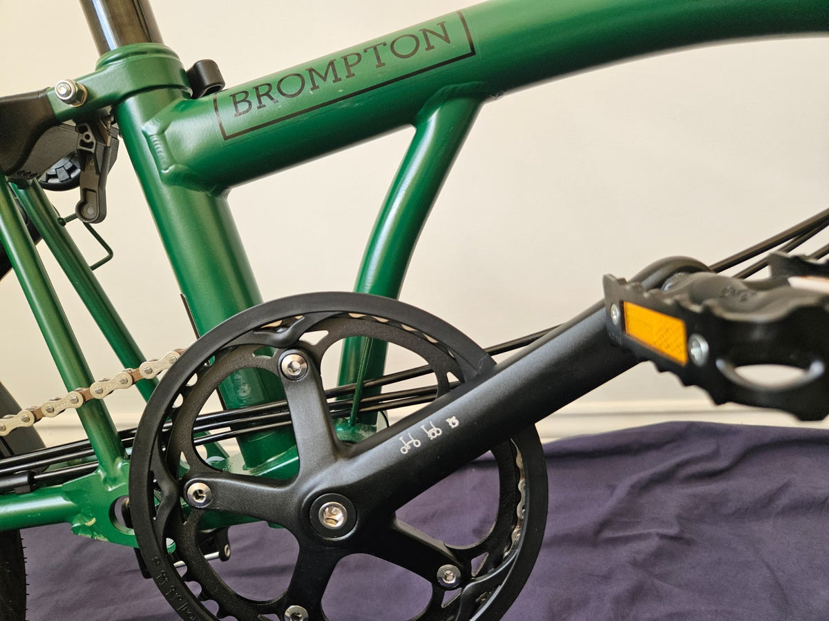 Brompton M6L - 6 Speed - C Line - Mid- Racing Green - Excellent Condition