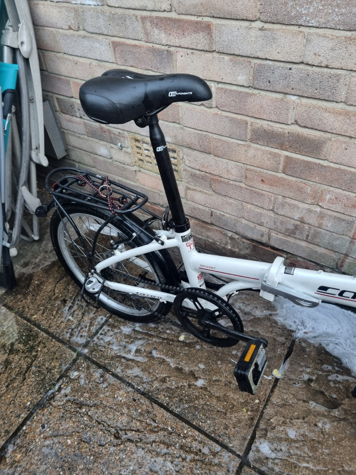 Carrera Transit 20”wheels Folding Bike 3-Speed Mint Condition + All Accessories
