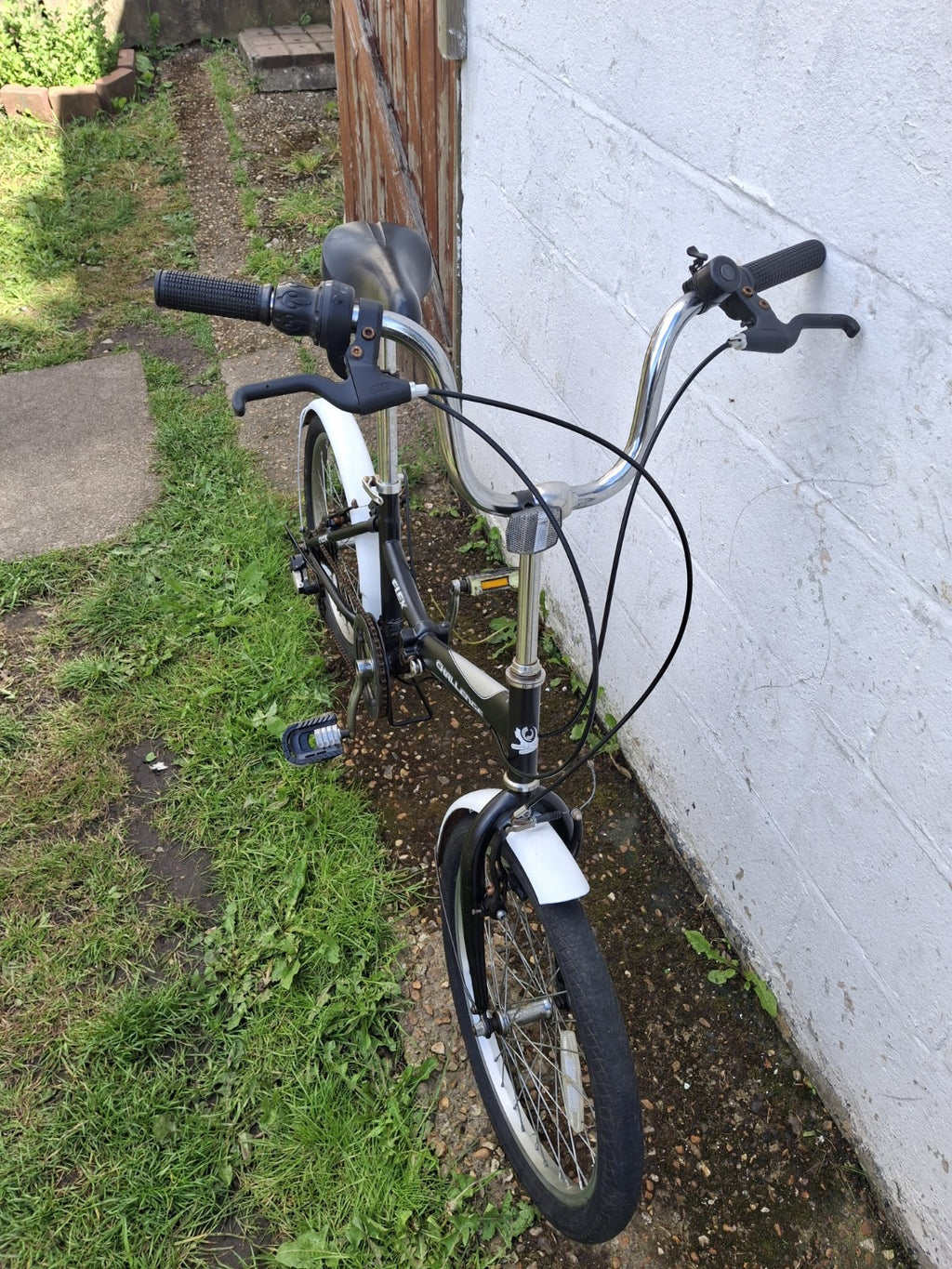 Challenge Flex Folding Bike Black, for Commuting and Camping