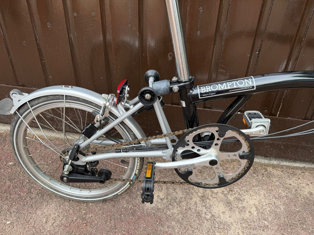 Brompton Folding Bike 6-Speed Black