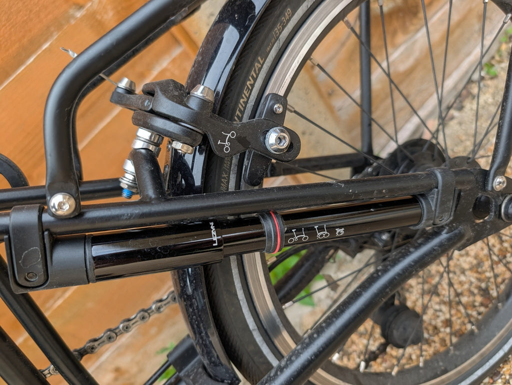 Brompton P Line 2023 Urban 4-Speed Black with Roller Frame