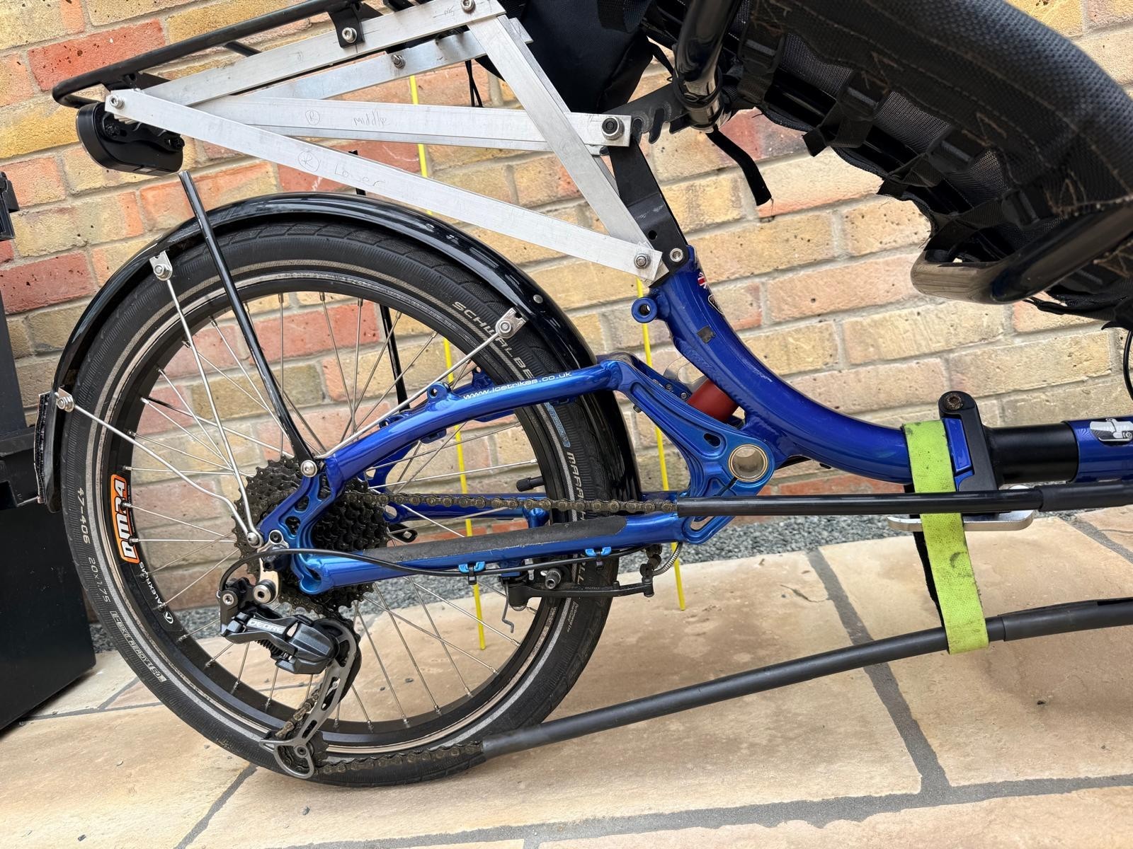 ICE Adventure 20 Folding Recumbent Trike - See Photos