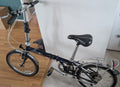 Dahon Speed D7 Folding Bike 20in Blue Aluminium, Rack, Mudguards, V-Brakes