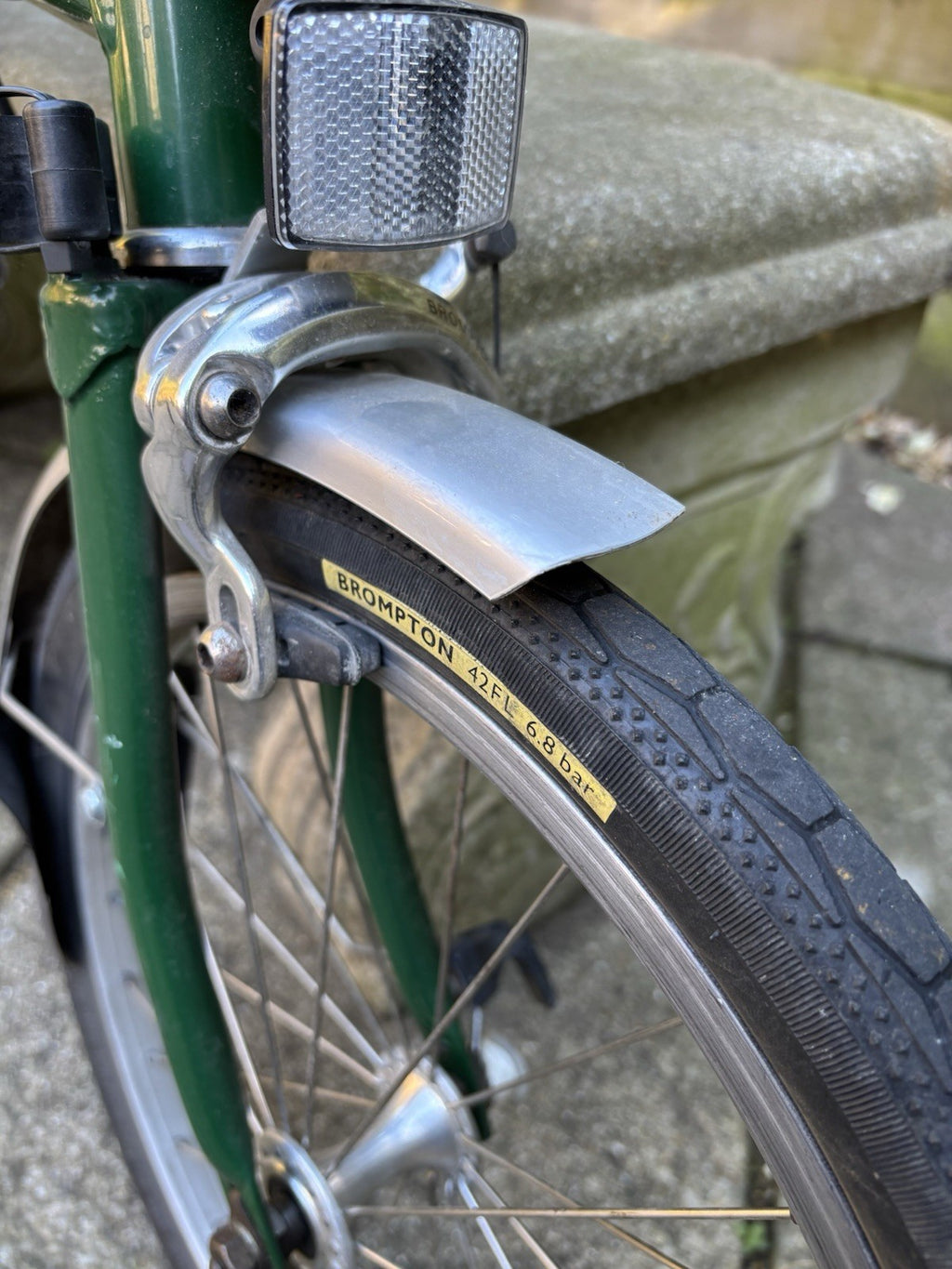Brompton M6L Folding Bike , 6 Speed, British Racing Green - Used, UK Made
