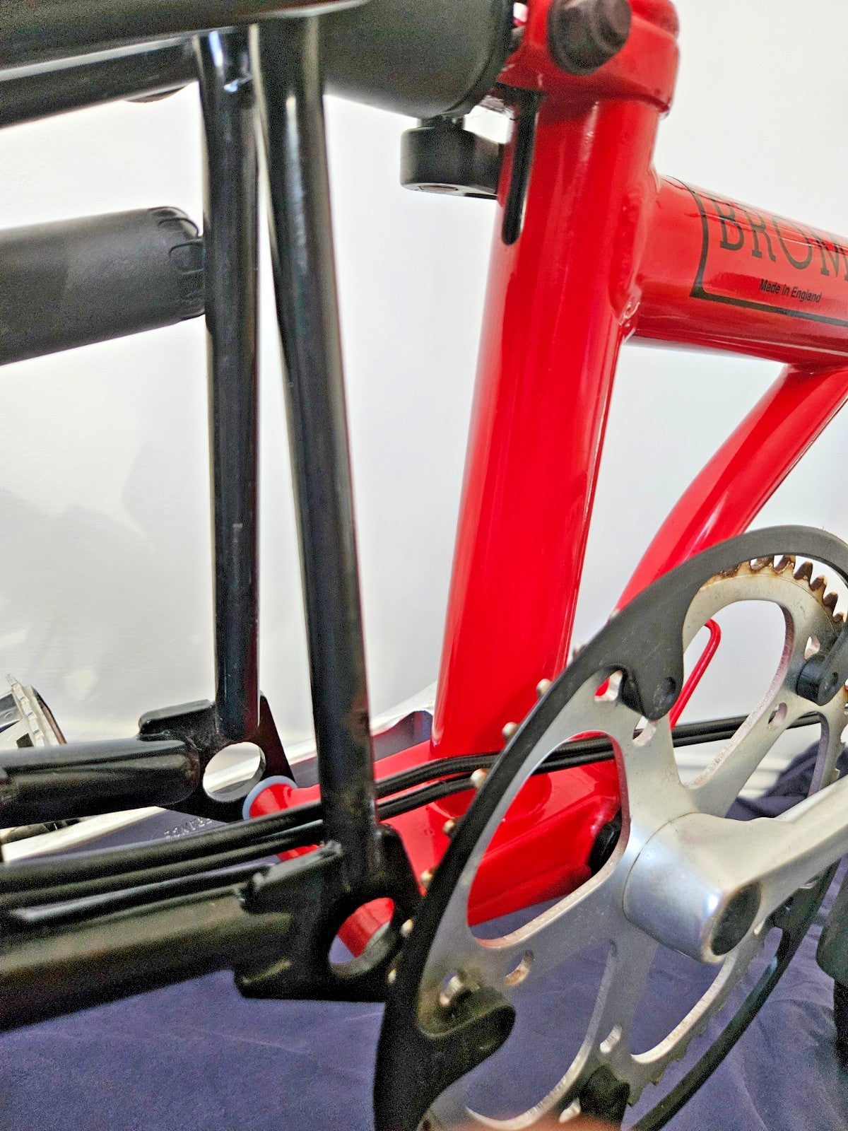 Brompton Vintage Project for restoration - Red - 1997