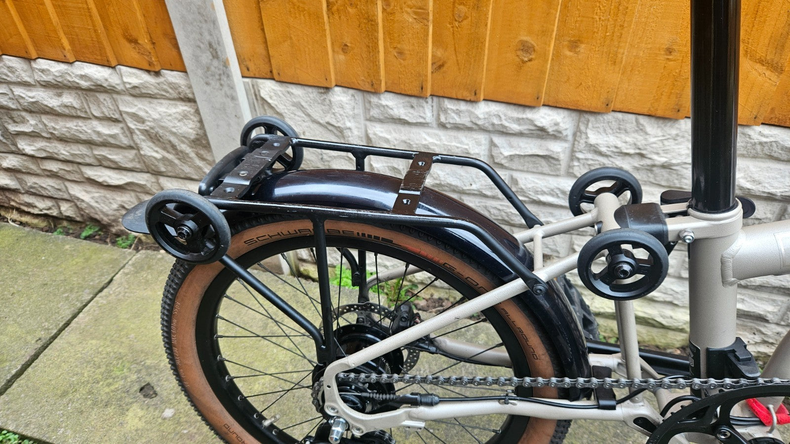 Brompton G Line size S traildust white