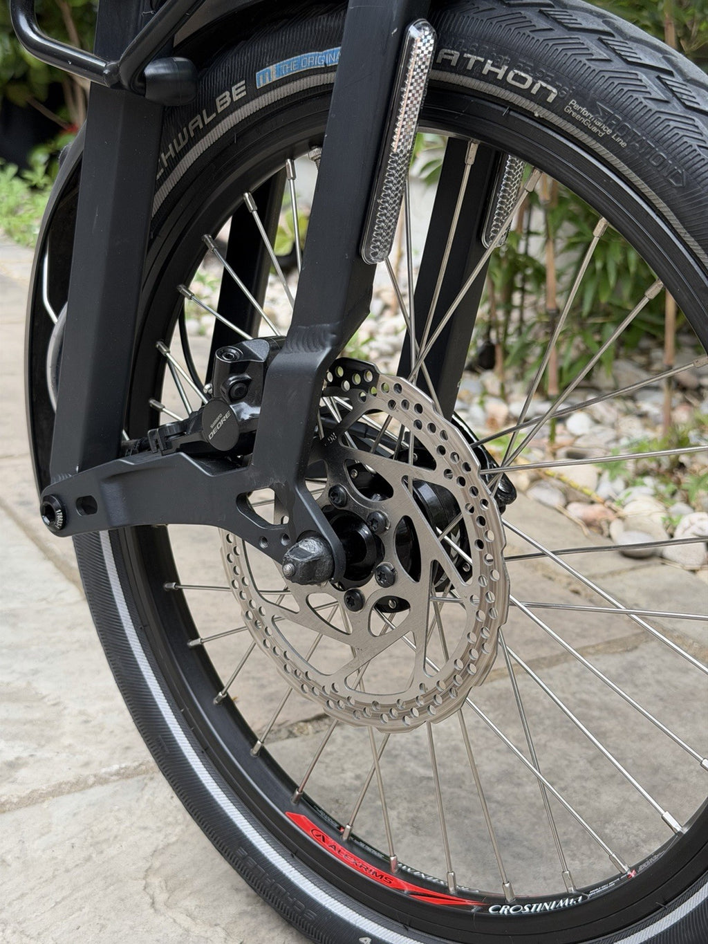 Folding Bicycle BIRDY RIESE &MULLER  Full Suspension Disc Brakes Rohloff 14 Gear