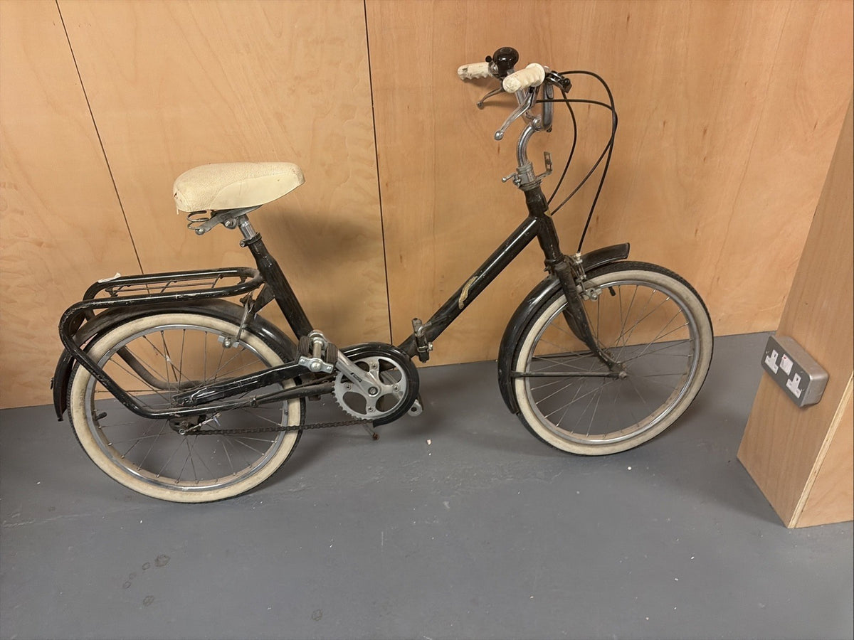 Vintage Folding Bike Girls and Ladies