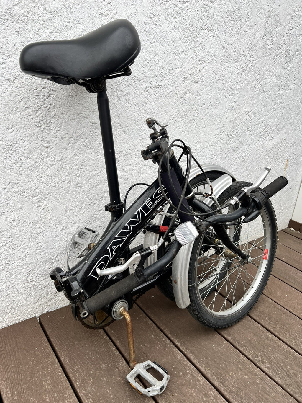 Dawes Diamond Black & Silver Folding Bike 20" Wheels shimano Nexus 3 speed hub