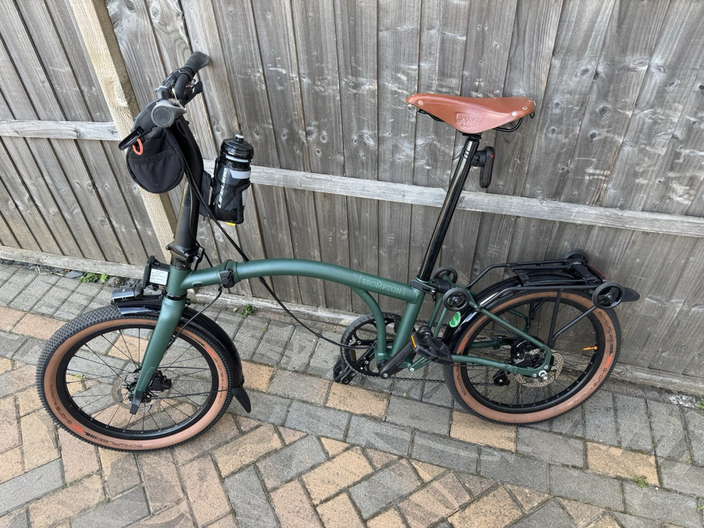 Brompton G Line 8-Speed Folding Bike Size Medium Forest Green